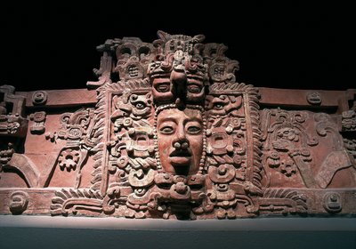 Sun God Kinich Ahau, from State of Campeche by Mayan