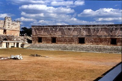 East Building of the Nunnery Quadrangle, Late Classic Maya, c.700-900 AD by Mayan Mayan