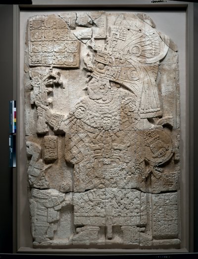 Front Face of a Stela, Classic Period, 