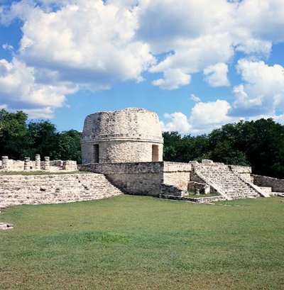 Observatory, Late Post Classic Period (1200-1500 AD) by Mayan Mayan