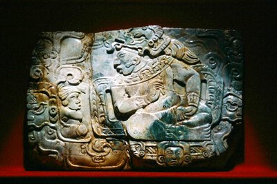 Pectoral of the King and Courtier, from Nebaj, Guatemala, Classic Period by Mayan Mayan