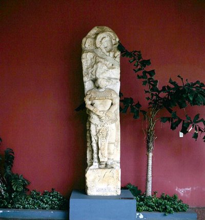 Stela 15 from Piedras Negras, Peten, Guatemala, Late Classic Period (781 AD) by Mayan Mayan
