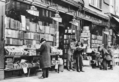 A Bookshop in Charing Cross Road, London by McLeish