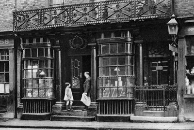 A Shop Front, Artillery Lane, Off Bishopsgate, London by McLeish