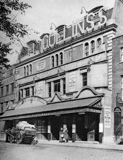 Collins Music Hall, Islington, London, 1926-1927 by McLeish