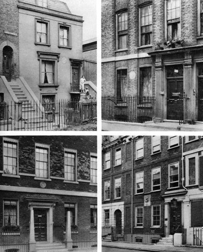 Four London Houses of Famous Men by McLeish