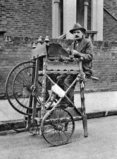 Knife and Scissors Grinder, London by McLeish