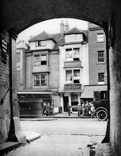 Old House and a Tavern Surviving in Aldgate, London by McLeish