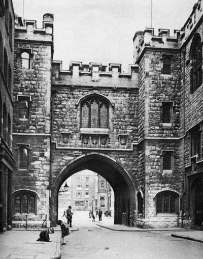 St Johns Gate on a Sunday, Clerkenwell, London by McLeish