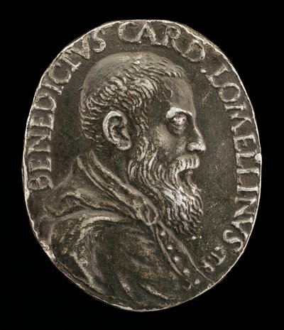 Benedetto Lomellini of Genoa, Cardinal (obverse) by Medallist T.R.
