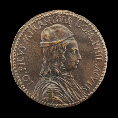 Giovanni Pico della Mirandola, Philosopher and Poet, 1463-1494 by Medallist T.R.
