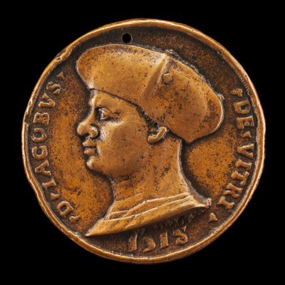 Jacques de Vitry-La Lière, Canon, Dean, and Chancellor [obverse] by Medallist of 1518