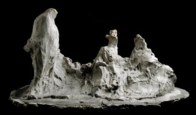 Conversation in a Garden by Medardo Rosso