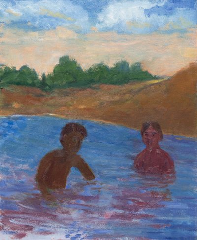 Evening Swim by Megan Williamson
