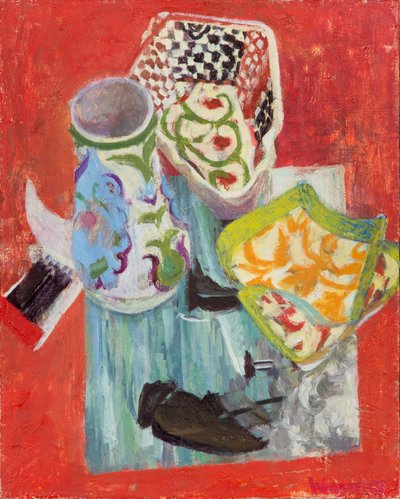Still Life on Manet Seascape by Megan Williamson