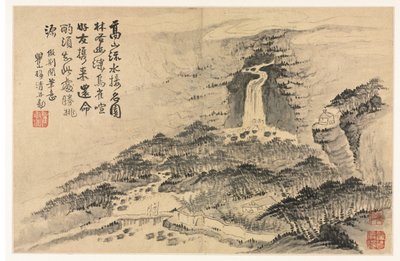Landscapes after Various Styles of Old Masters by Mei Qing