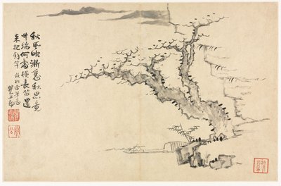 Landscapes in Various Styles after Old Masters by Mei Qing