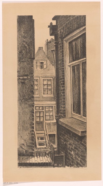 Vista by Meijer Bleekrode (signed by artist)