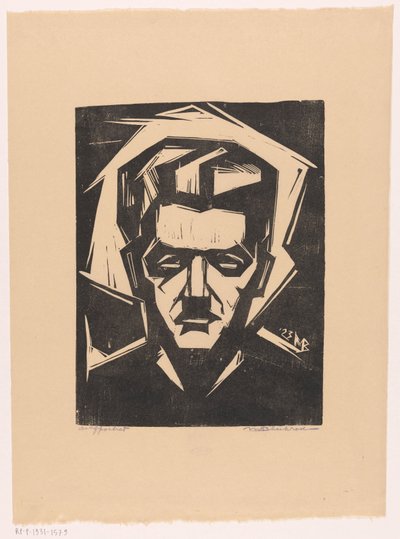 Self-Portrait of Meijer Bleekrode by Meijer Bleekrode (signed by artist)