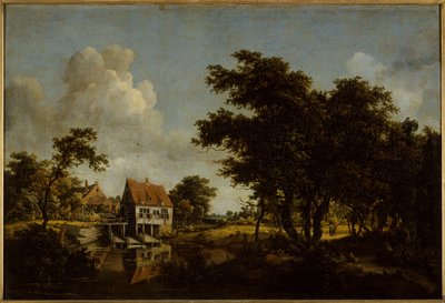 The Mills by Meindert Hobbema