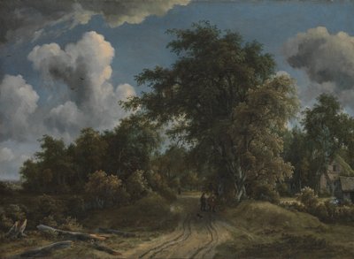 Woodland Road by Meindert Hobbema