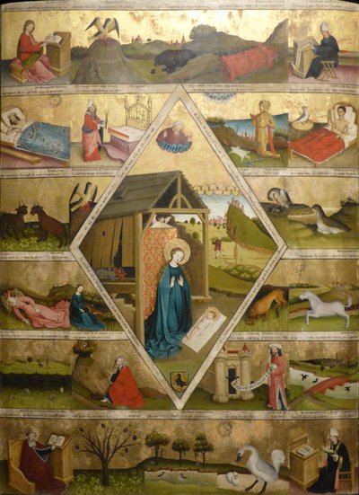 Defense of the Doctrine of the Untouched Virginity of the Mother of God by Meister der Ottobeurer Marientafel