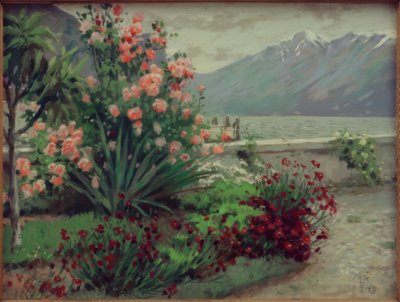 Flower Garden in Spring on Monte Baldo by Melchior Lechter