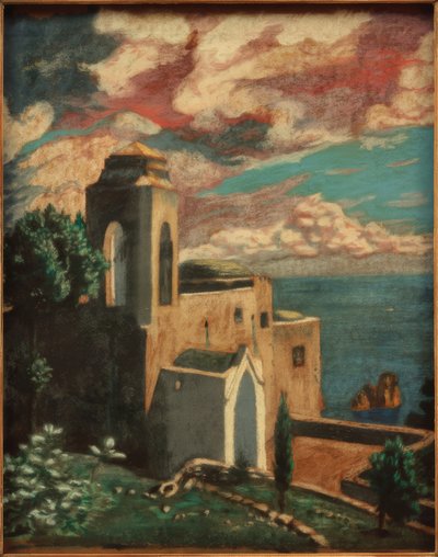 Capri (Hermitage on Anacapri) by Melchior Lechter