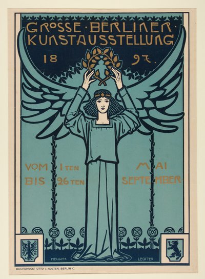 Large Berlin Art Exhibition by Melchior Lechter