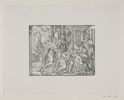The Adoration of the Magi by Melchior Lorck
