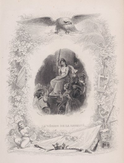 The Goddess Liberty, from The Songs of Béranger by Melchior Peronard