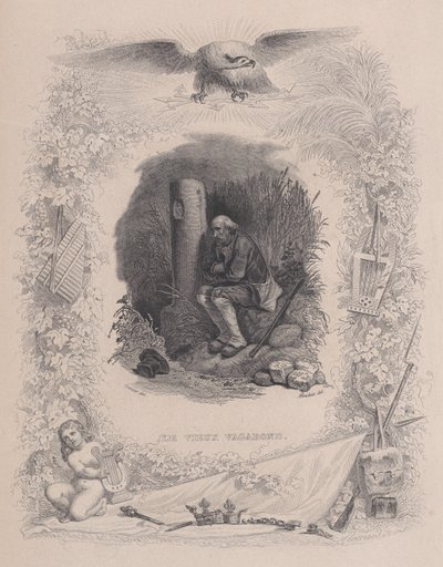The Old Vagabond, from The Complete Works of Béranger by Melchior Peronard