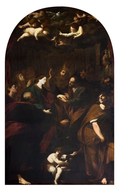 The Marriage of the Virgin (1629-1632) by Melchiorre Gherardini