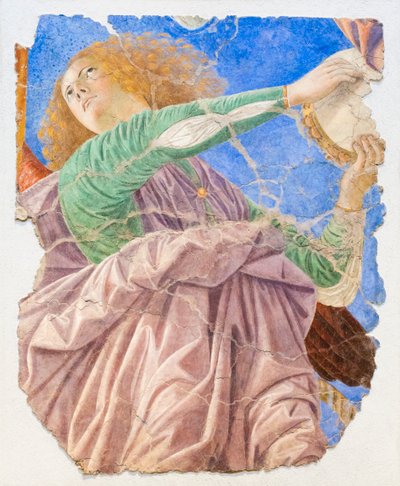 Music-Making Angels, c.1480 (restored) by Melozzo da Forli
