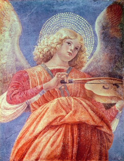 Musical Angel with Violin by Melozzo da Forli