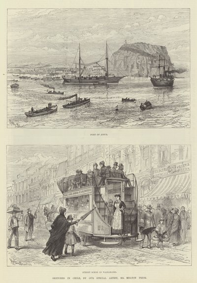 Sketches in Chile by Melton Prior