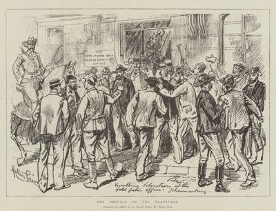 The Trouble in the Transvaal by Melton Prior
