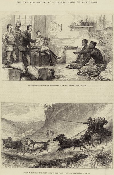 The Zulu War by Melton Prior