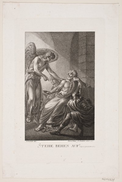 Illustration to Acts of the Apostles, Verse 12 by Meno Haas