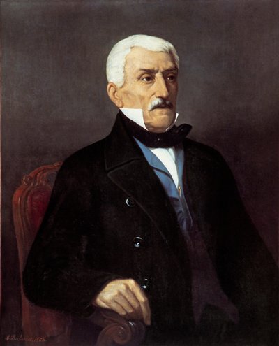Portrait of Jose San Martin by Mercedes san Martin de Balcare
