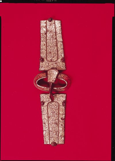Belt buckle from the cemetery at Escolives-Sainte-Camille, Yonne by Merovingian