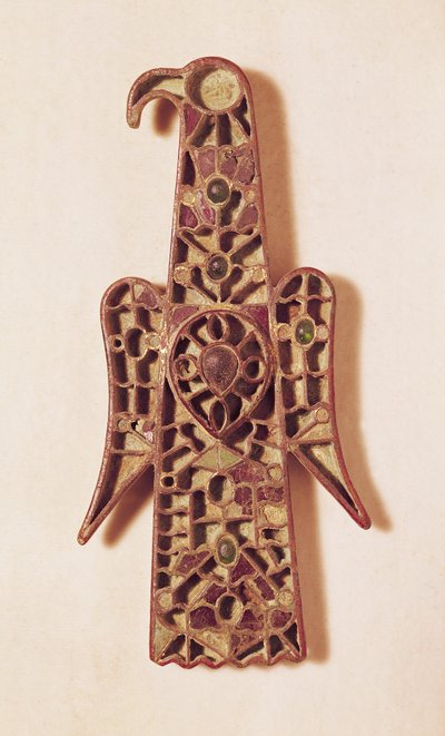 Eagle-shaped brooch by Merovingian