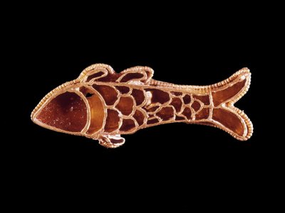 Fibula from the 6th Century by Merovingian Merovingian
