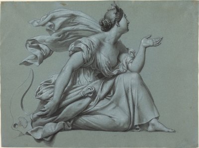 Hope with Her Anchor by Merry Joseph Blondel