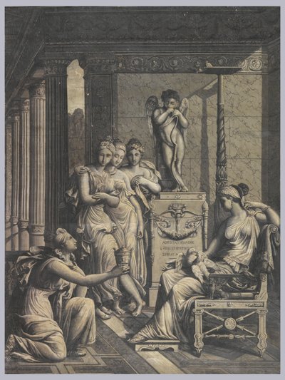Psyche Bringing Venus a Goblet of Water from the Fountain of Youth by Merry Joseph Blondel