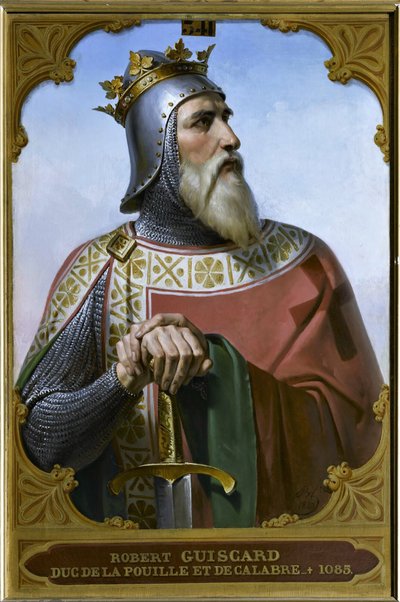 Robert Guiscard, Count of Apulia and Calabria, 1843 by Merry Joseph Blondel