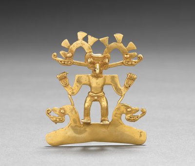 Bird-Man Pendant by Mesoamerican Mesoamerican