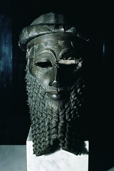 Head of Sargon I (c.2334-2279 BC) 2334-2200 BC by Mesopotamian