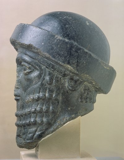 Royal Head, Known as Head of Hammurabi, Susa, Iran, Early 2nd Millennium, c.1750 BC by Mesopotamian