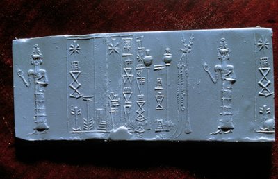 Seal of the doctor Ur-Lugal (Ur Lugal, 3rd millennium BC) by Mesopotamian Mesopotamian